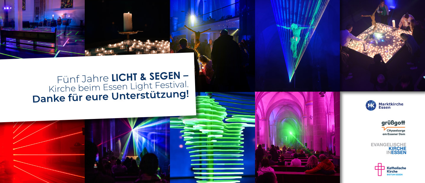 LICHT & SEGEN beim Light Festival